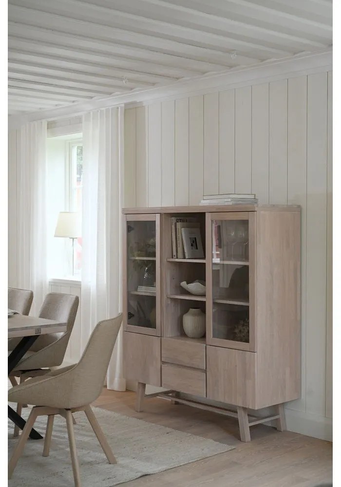 Béžové jedálenské stoličky v súprave 2 ks Alison – Rowico