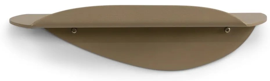 Béžová kovová polica 34 cm Pipa – Spinder Design