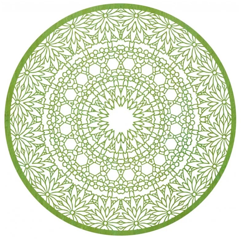 Jemná Drevená Mandala - Unikátna Dekorácia plná Harmónie I SENTOP PR0342