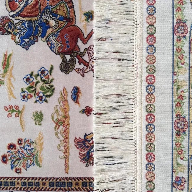 Koberec Exkluzívny Qum Silk 10 krémový