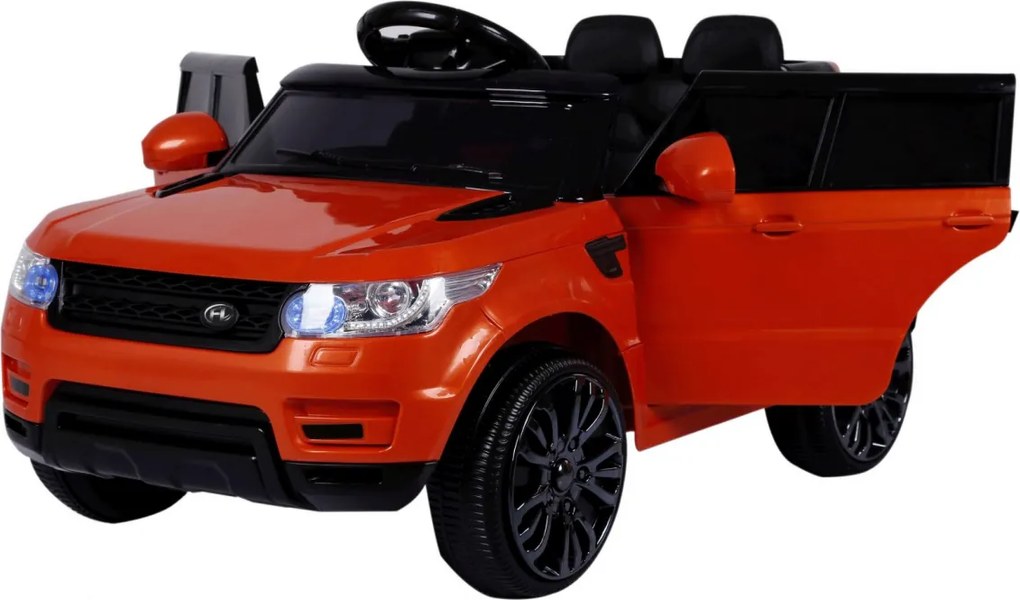 Ramiz Štartovanie auta na batérie, oranžové SUV + diaľkové ovládanie
