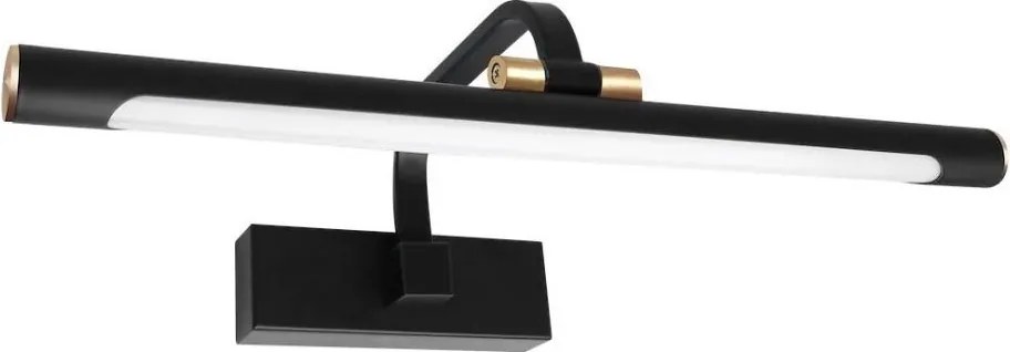 LED kúpeľňové osvetlenie na zrkadlo VINCI LED/12W/230V 40 cm IP44 čierna