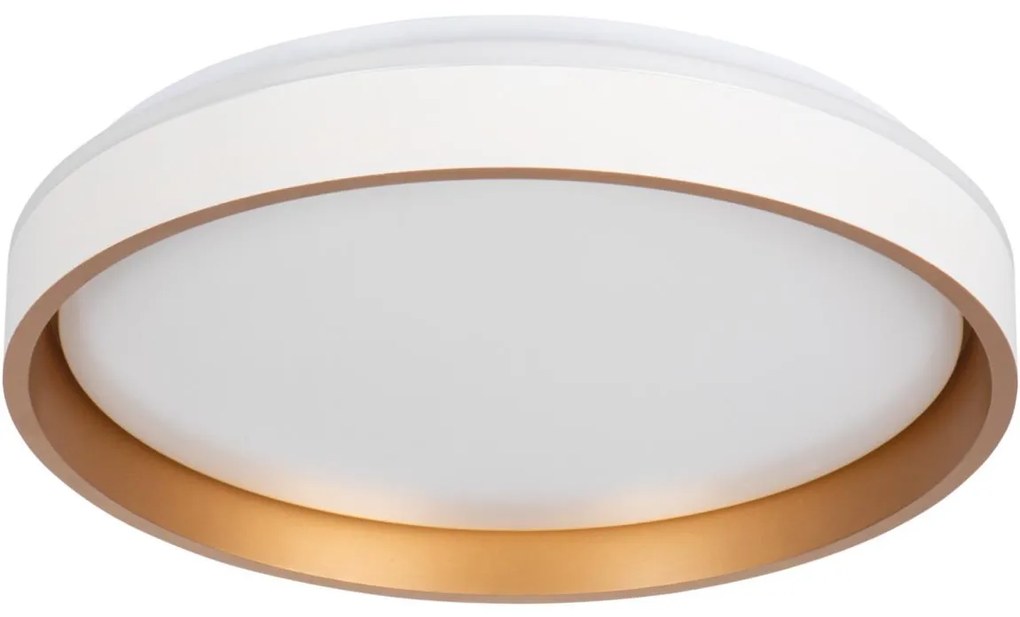 Kanlux 37328 - LED Stropné svietidlo SOLN LED/17,5W/230V pr. 38 cm biela/zlatá