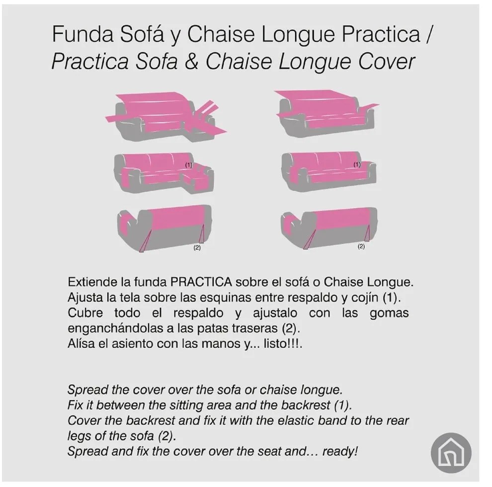 Svetlosivý 3-miestny poťah na pohovku Urban – Casa Selección