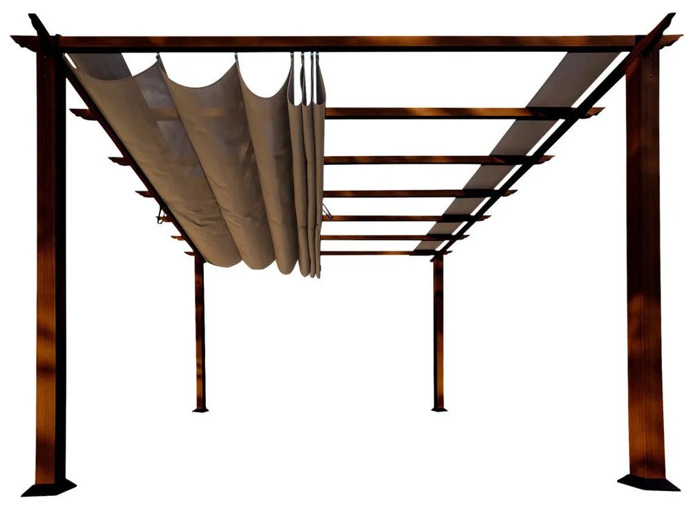 XXXLutz PERGOLA (velikost:) 350/235/350 cm - Zatienenie terasy, balkóna & záhrady - 004349002303