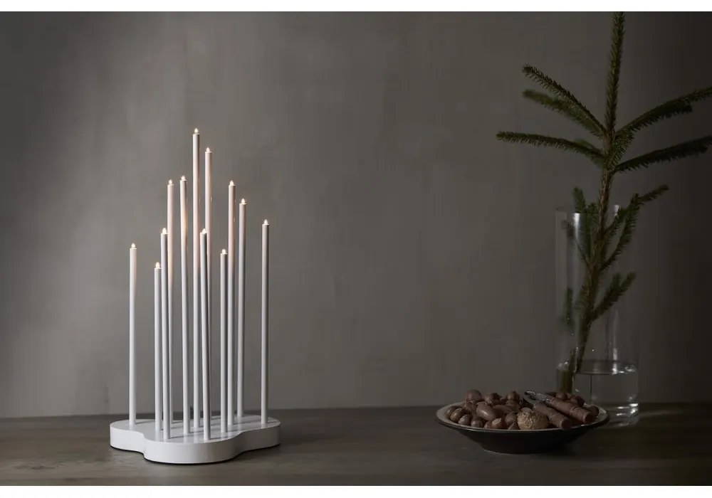 Biela vianočná svetelná dekorácia Buzz – Star Trading