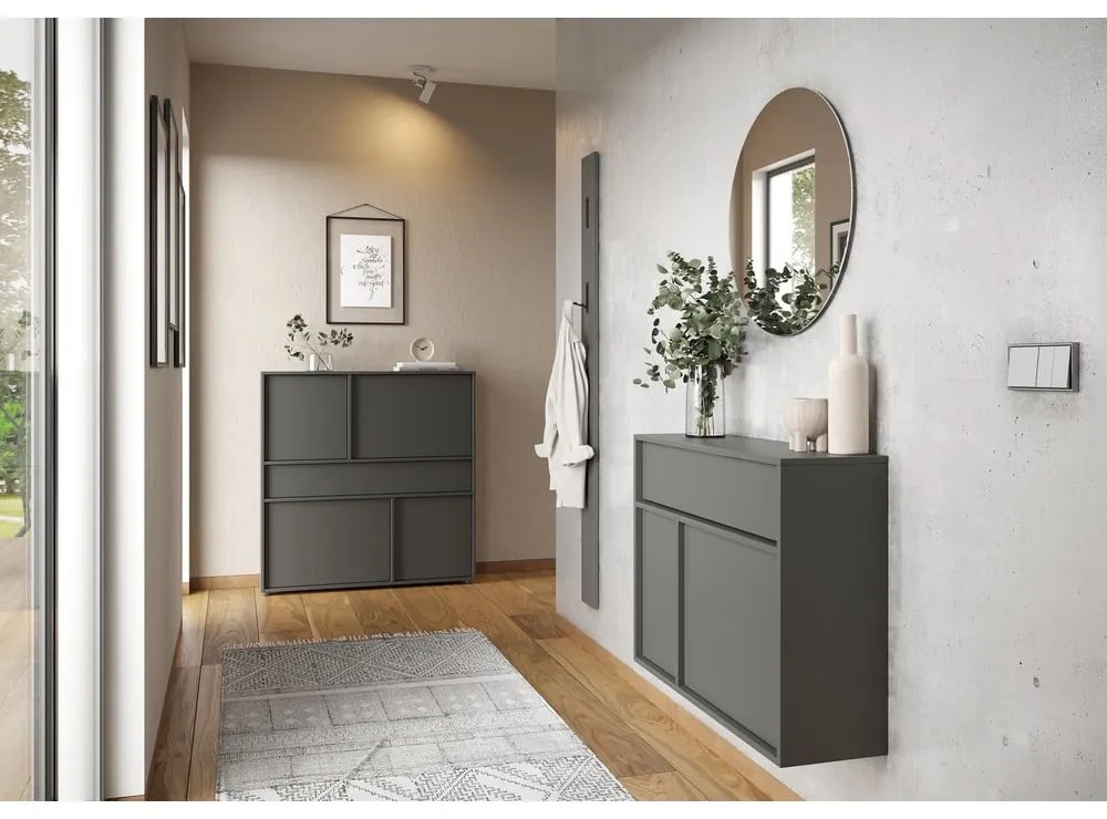 Antracitová predsieňová zostava Ameca 2.0 – Germania