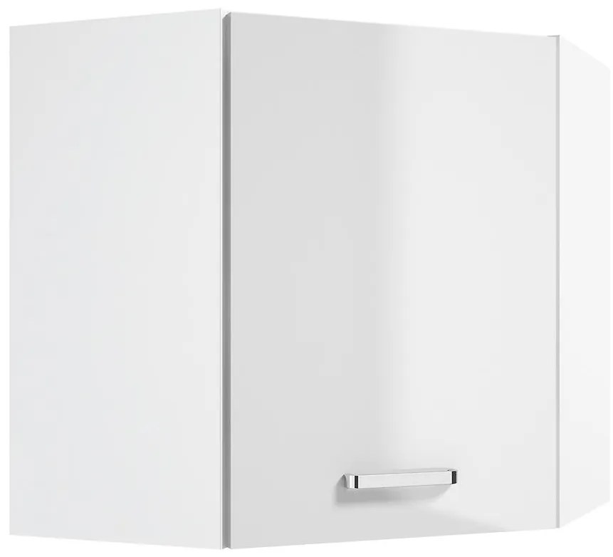 Rohová kuchynská skrinka Arosa A60 1D0S biela