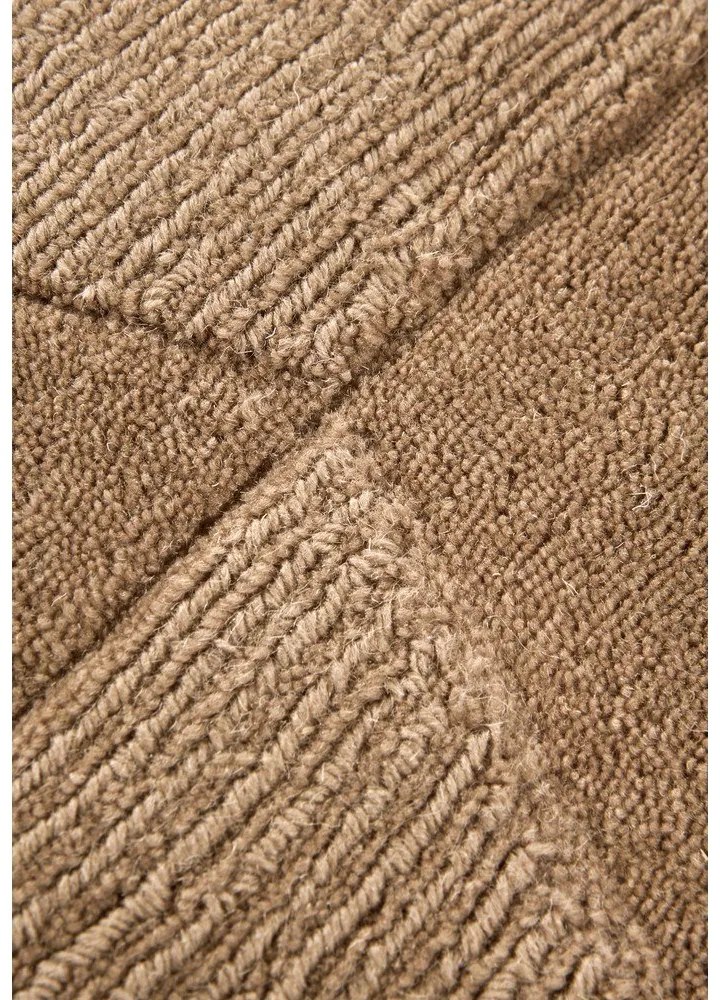 Béžový ručne tkaný vlnený behúň 80x250 cm Ursule – Villeroy&amp;Boch