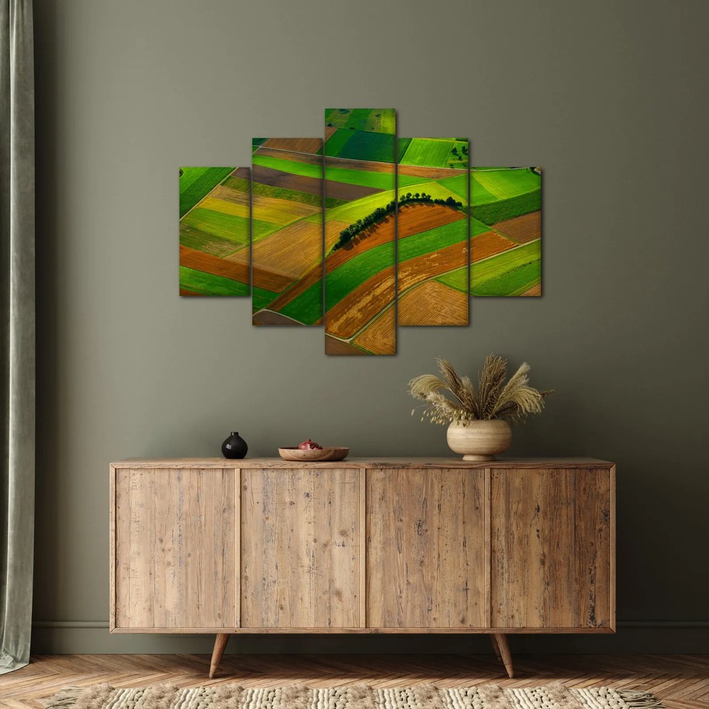 Obraz - Polia, lúky (150x105 cm)