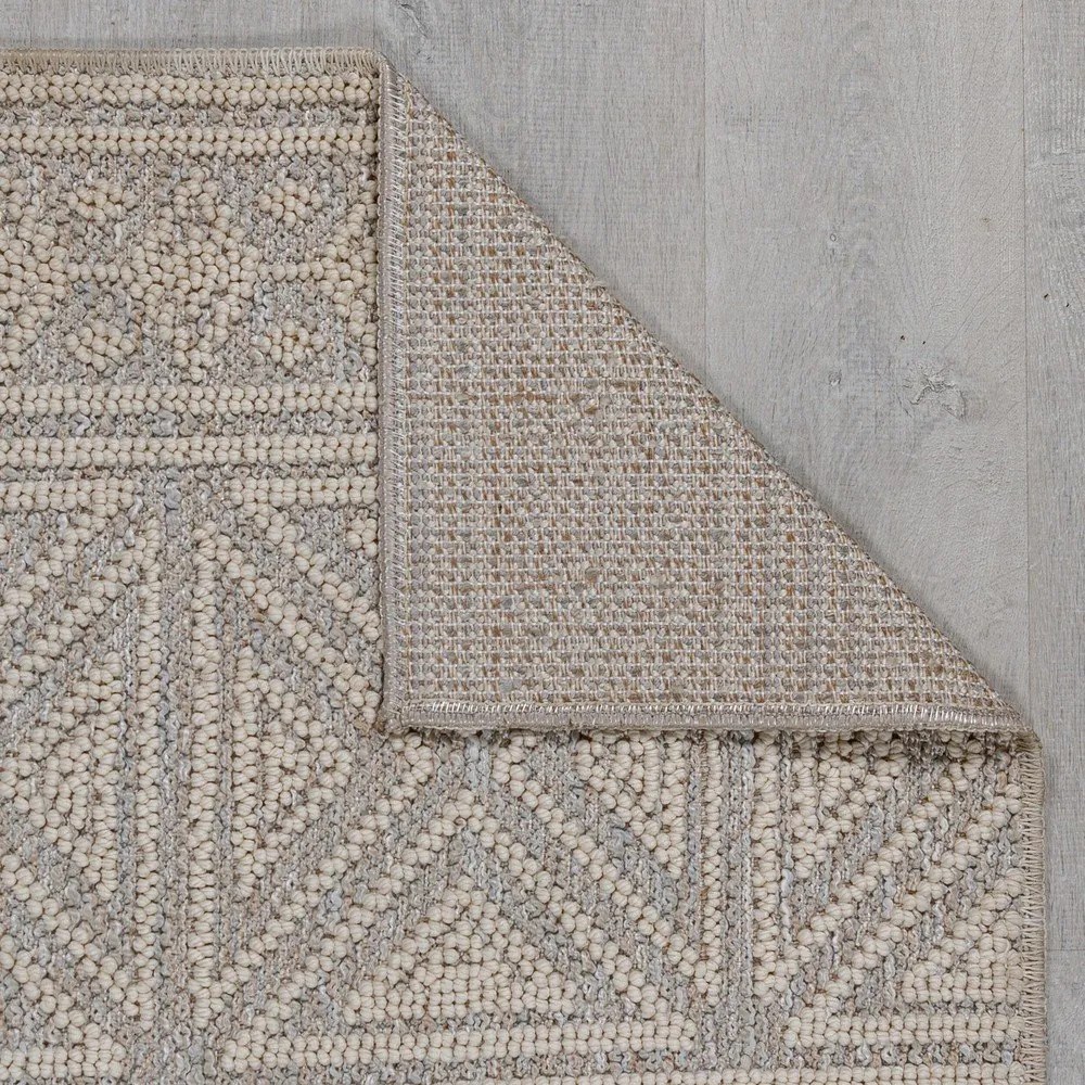 Sivý/béžový prateľný koberec 194x290 cm Lucia – Flair Rugs