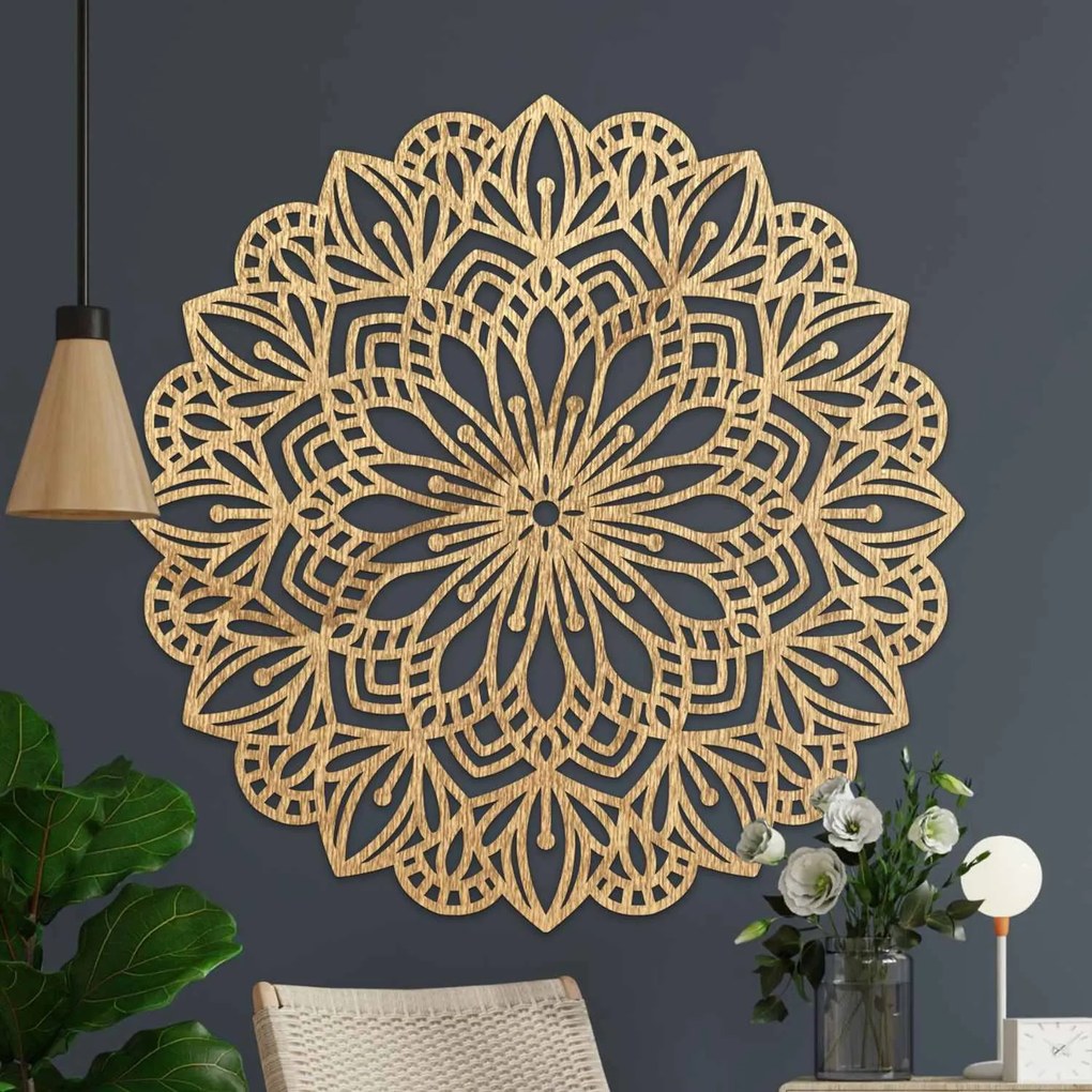 SENTOP | Drevená mandala na stenu – Elegantná dekorácia | SENTOP PR0252
