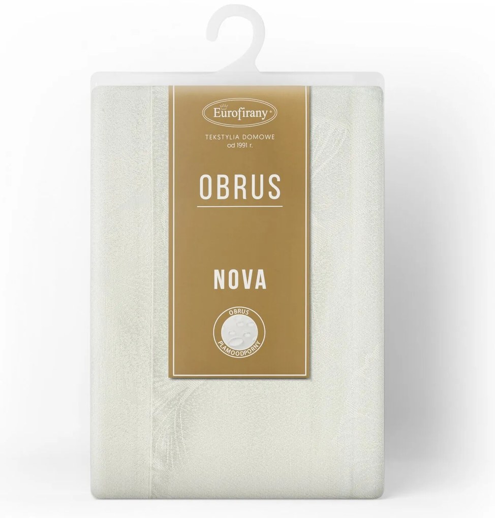 OBRUS DORIS 145X350 CM PRÍRODNÝ