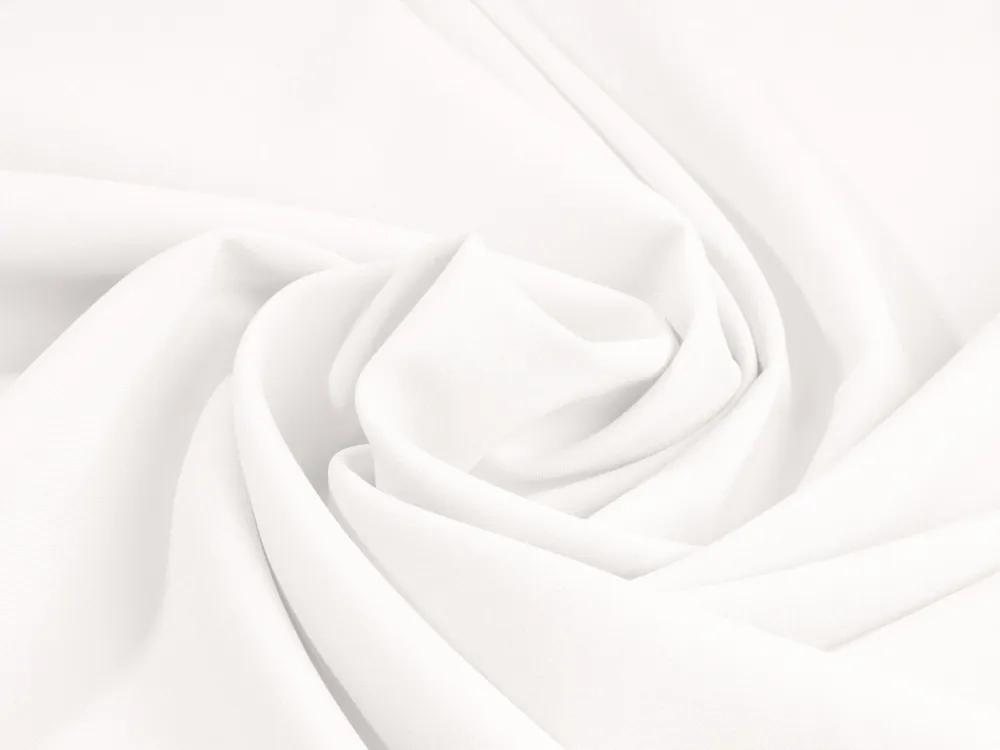 Biante Dekoračný záves Rongo RG-032 Krémový biely 140x240 cm