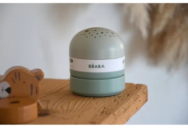 Beaba - projektor s melódiou PIXIE, USB/5V, 1300 mAh, zelený