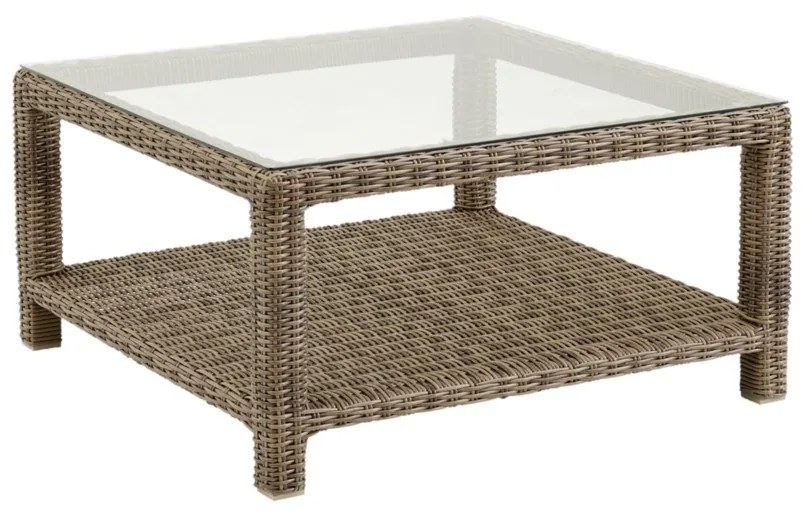 Záhradný stolík Brafab Ninja Rustic, 90 × 90 cm