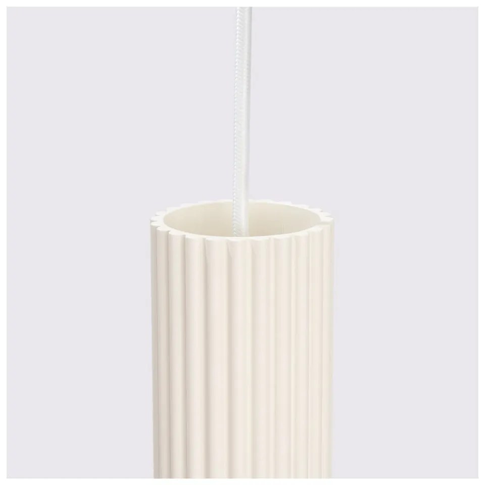 Krémové závesné svietidlo ø 19,5 cm Gleam – Sollux