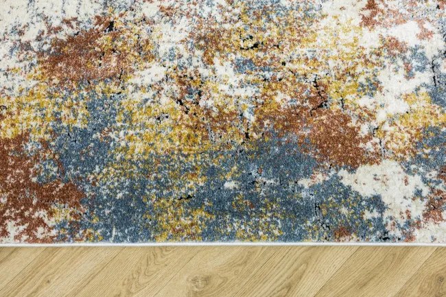 Behúň BOSA 8621A krémový / medený / modrý