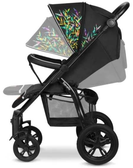 Lionelo - Športový kočík ANNET TOUR čierna/zelená