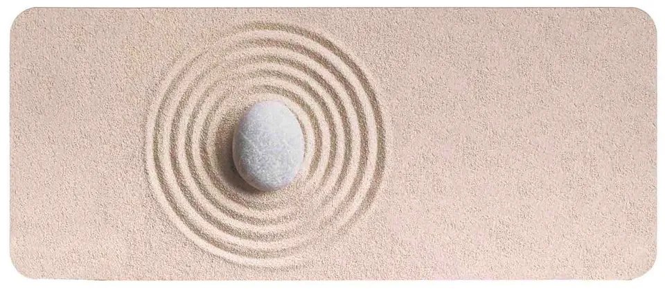 Svetlohnedá kúpeľňová predložka 50x120 cm Serena – douceur d'intérieur