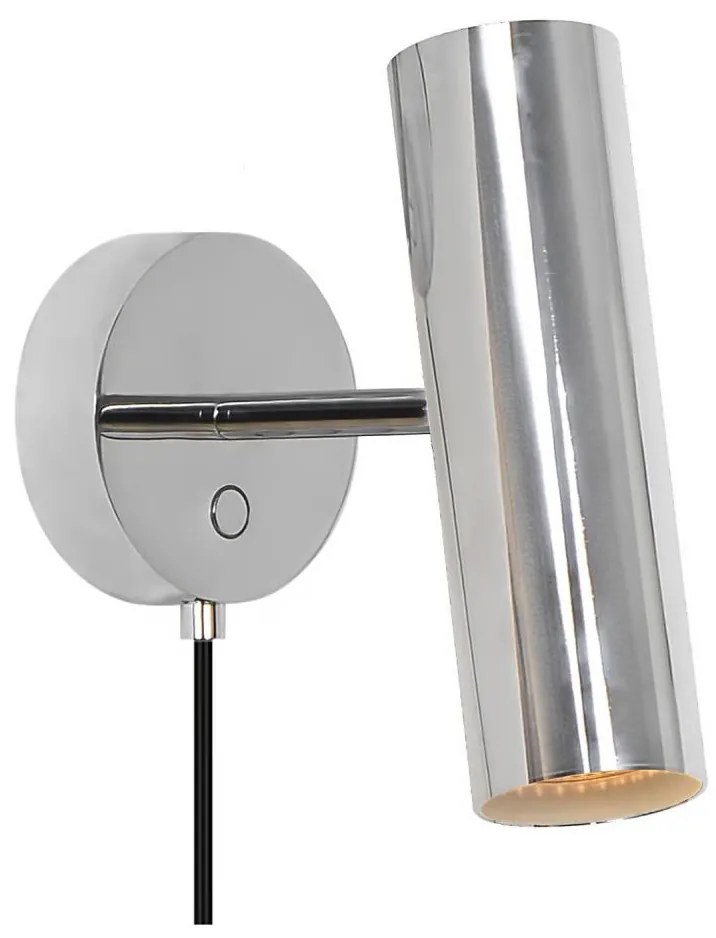 Nordlux - Nástenné svietidlo MIB 1xGU10/20W/230V lesklý chróm