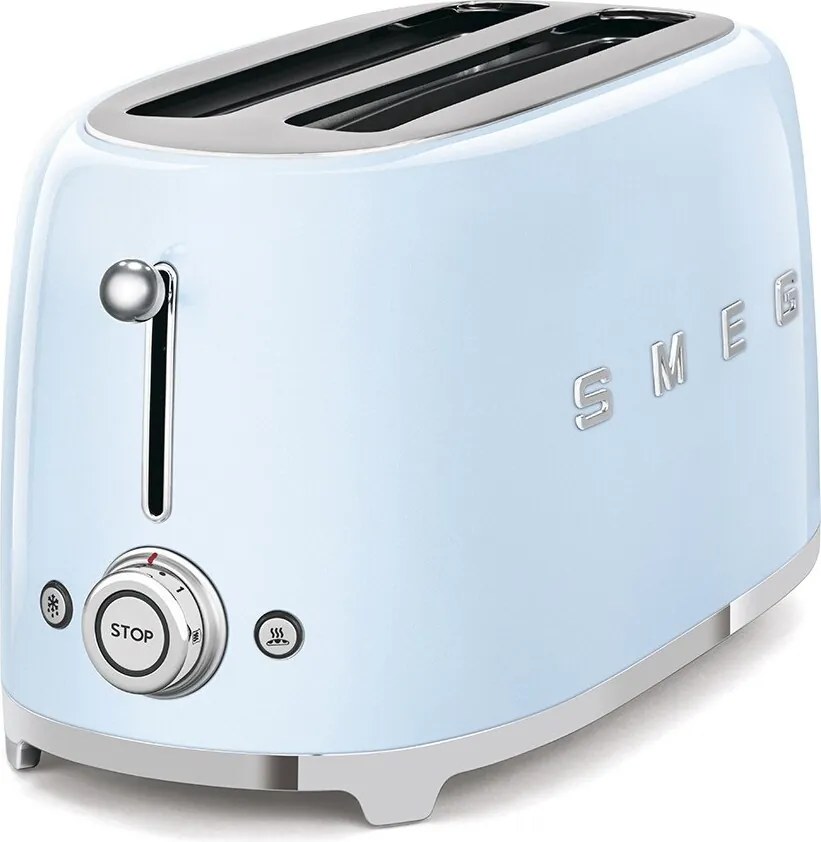 Hriankovač na 4 toasty 50's Style pastelovo ružový