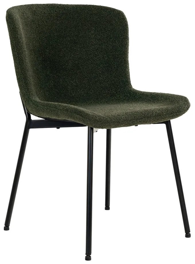 Tmavozelené jedálenské stoličky v súprave 2 ks Maceda – House Nordic