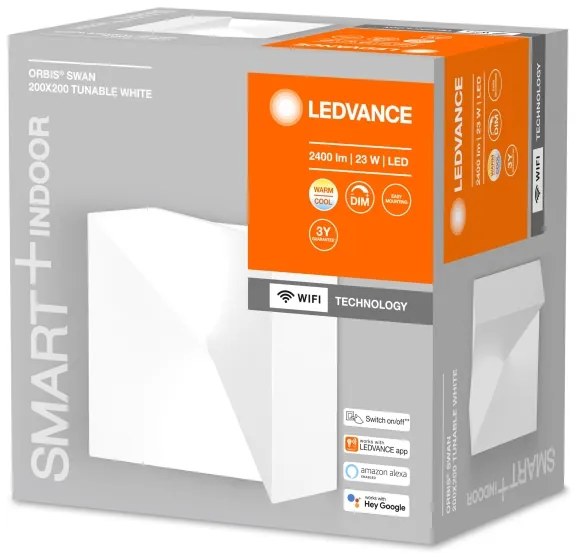 Ledvance - LED Stmievateľné nástenné svietidlo  SMART+ SWAN LED/23W/230V Wi-Fi