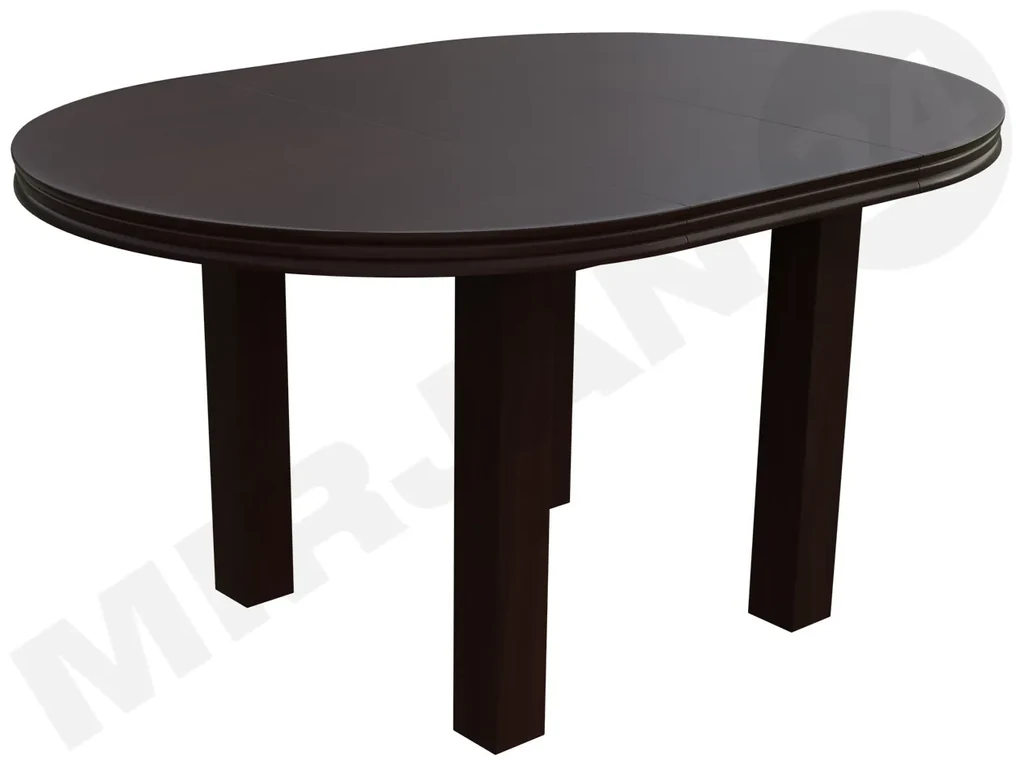 Zostava pre 4 osôb - RK036, Morenie: wenge, Dostupné poťahy: ekokoža Soft 010