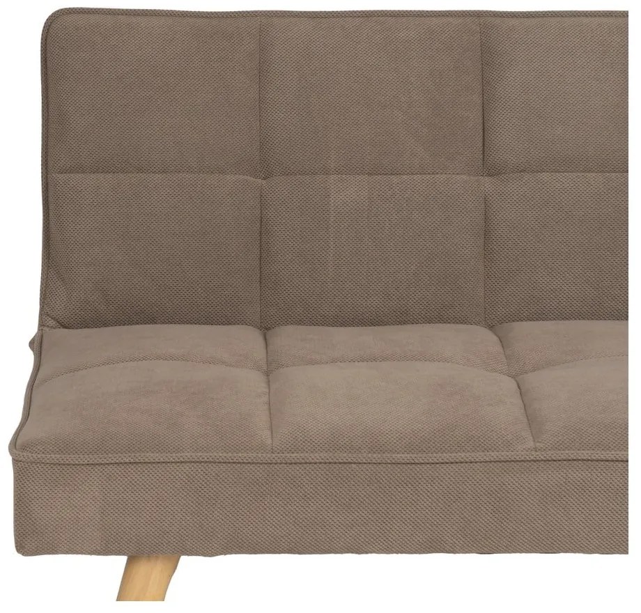 Béžová ženilková rozkladacia pohovka 175 cm – Ixia