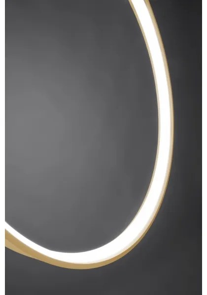 Thoro TH.221 - LED Luster na lanku RIO LED/30W/230V CRI95 4000K pr. 55 cm zlatá