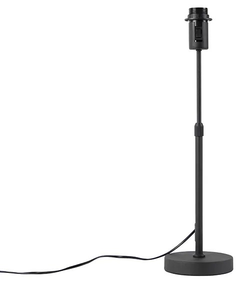 Stolná lampa čierna nastaviteľná - Parte