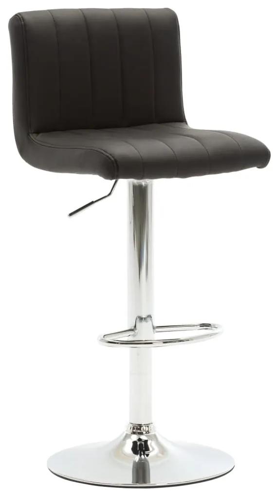 vidaXL Barová stolička, čierna, umelá koža | BIANO