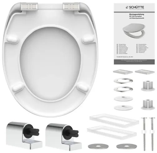 Schütte 82196 - WC sedátko BEACH s funkciou SoftClose, duroplast