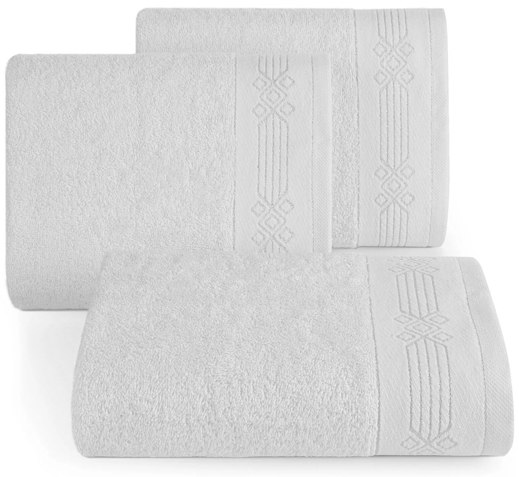 BAVLNENÝ UTERÁK KAMELA 50X90 CM BIELA