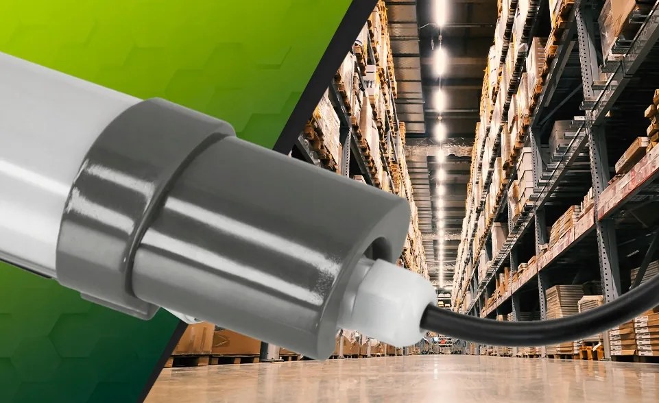 Sada 4 LED svietidiel 120 cm 36 W 3000 lm Hermetické svietidlo IP65 do garáže, dielne