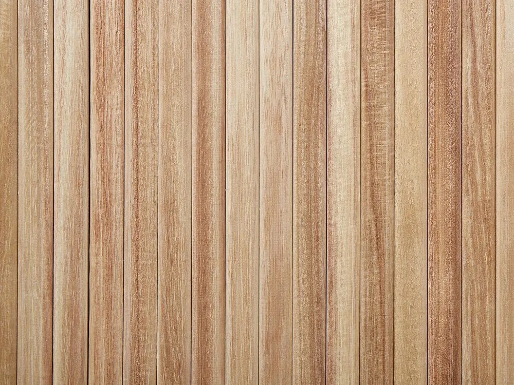 Drevená 2-dverová komoda 75 cm svetlé drevo MANARA Beliani