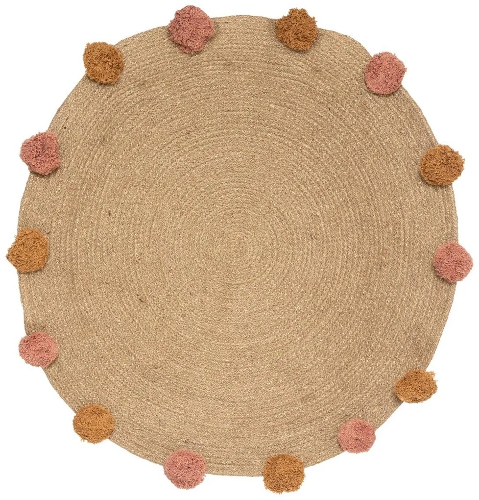 Detský jutový koberec PONS 78 cm