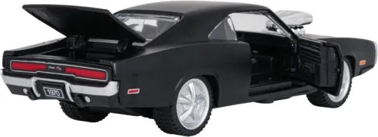 Model auta Dodge Charger R/T 1970 RASTAR 1:36 čierny