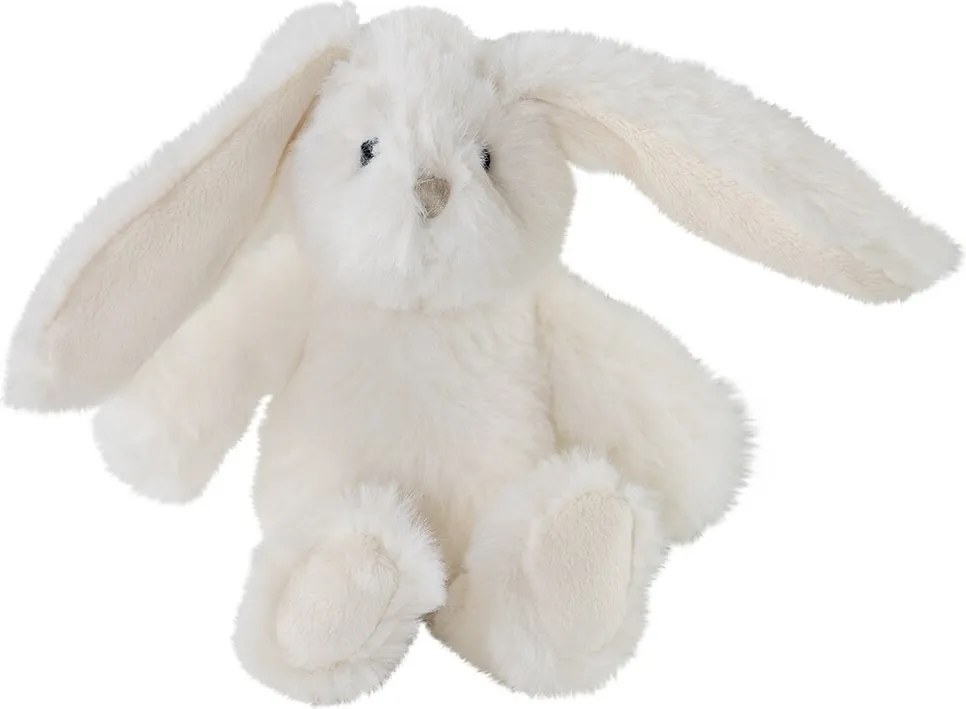 Plyšová dekoračná hračka biely zajačik Cuddly Bunny - 6*12*16cm