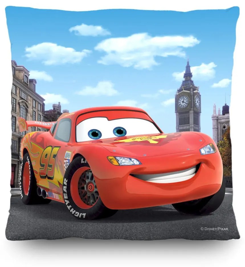 Detský vankúšik DISNEY AUTÁ 40x40 cm