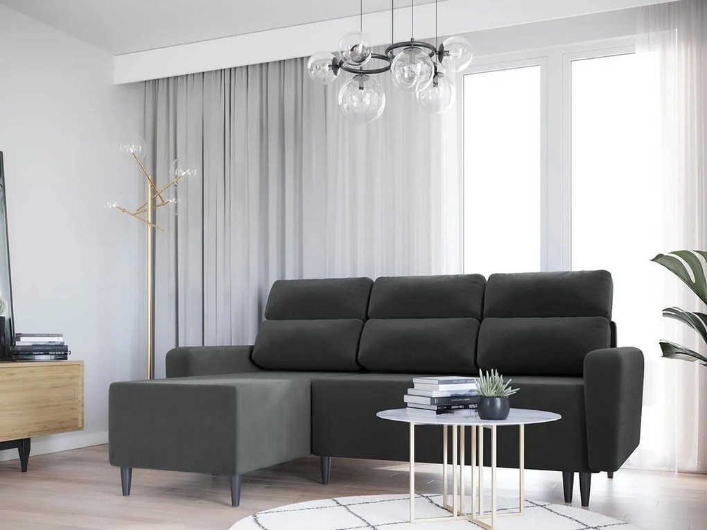 Rohová sedačka Folkeri, Dostupné poťahy: Manila 02, Strana: pravá