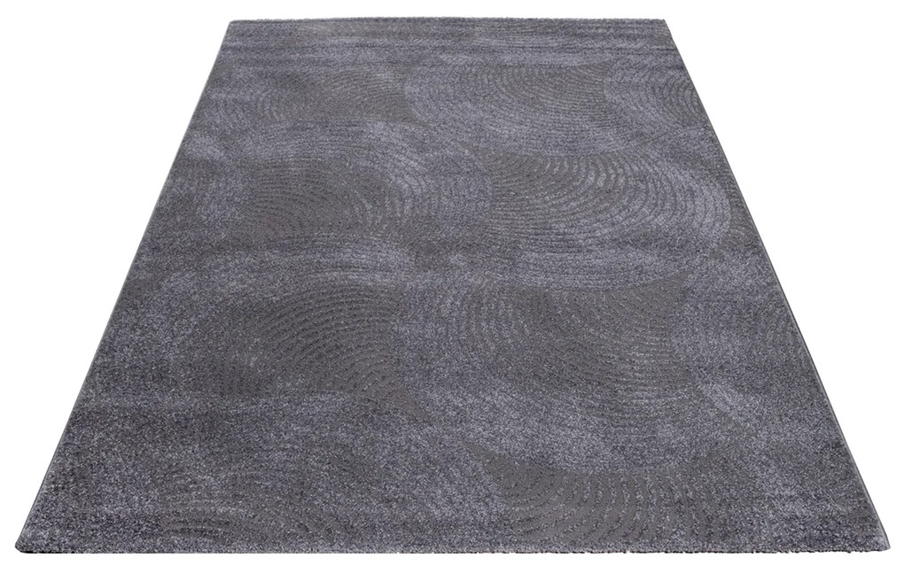 Dekorstudio Jednofarebný koberec FANCY 647 - sivý Rozmer koberca: 200x290cm