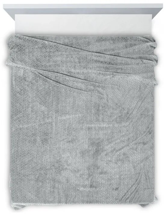 Dekorstudio Deka CINDY v svetlosivej farbe Rozmer deky: 200x220cm