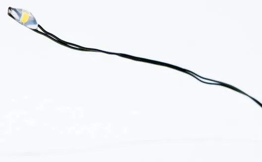 DECOLED Svetelná reťaz LED na batérie, teplá biela, 50 diód, 5,3 m, IP44