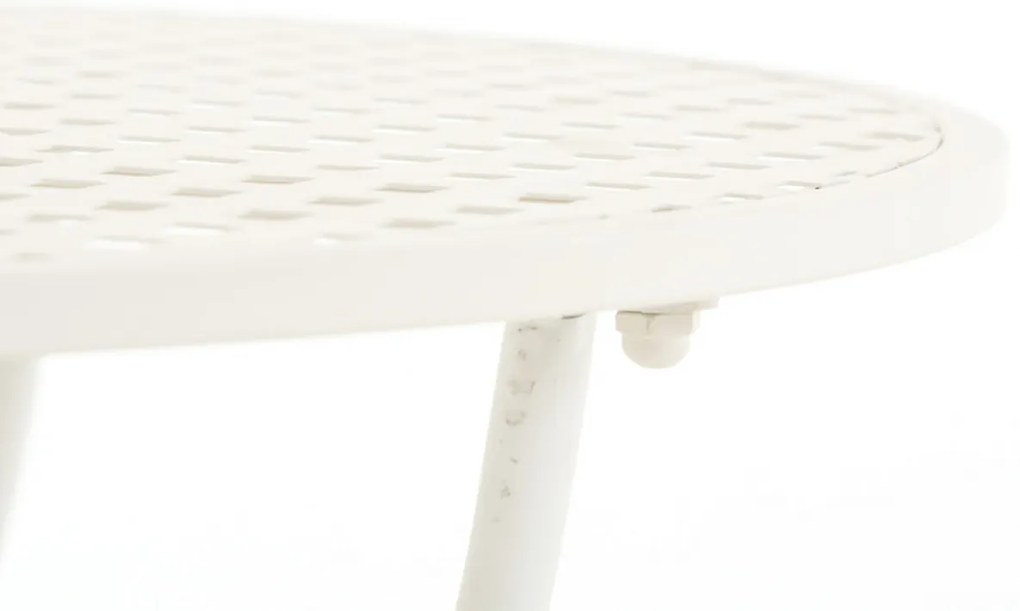 Kovový stôl GS13436802 - Biela