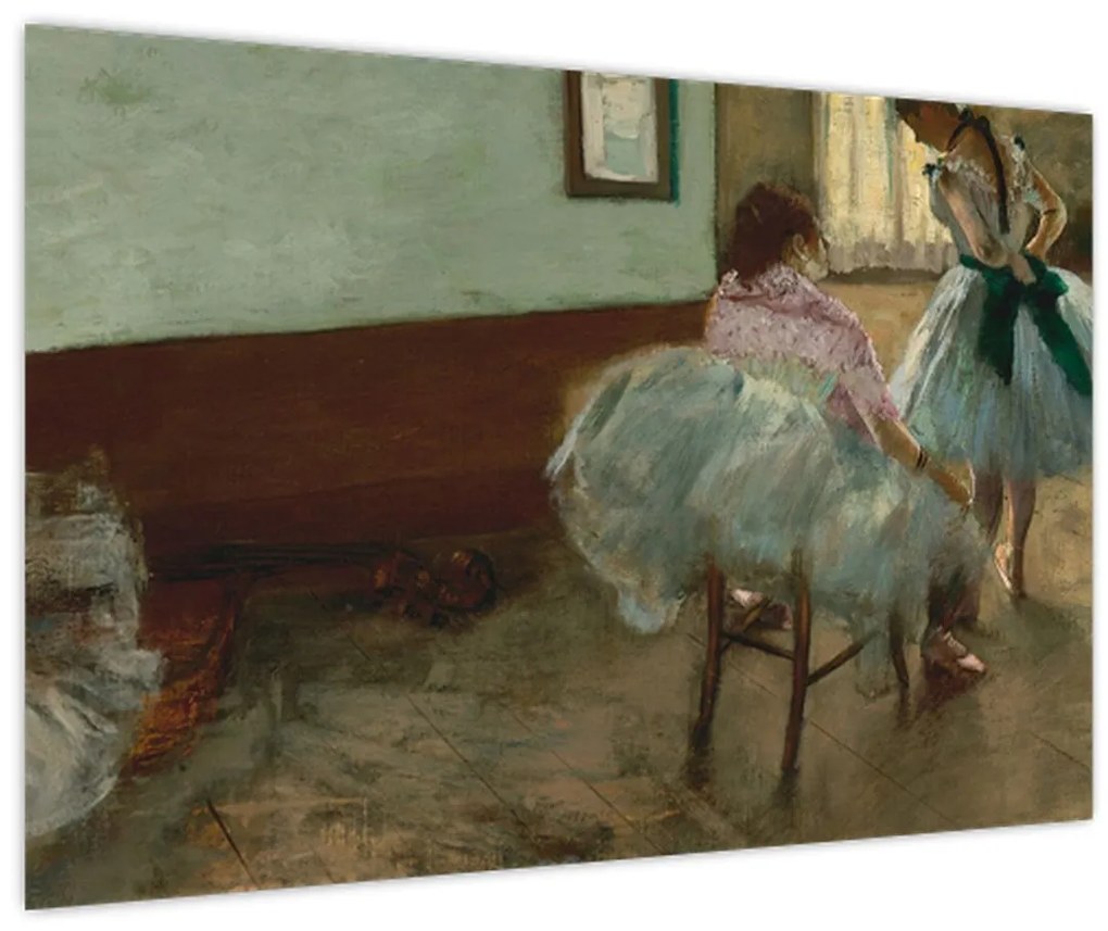 Obraz - Edgar Degas, The Dance Lesson, reprodukcia (90x60 cm)