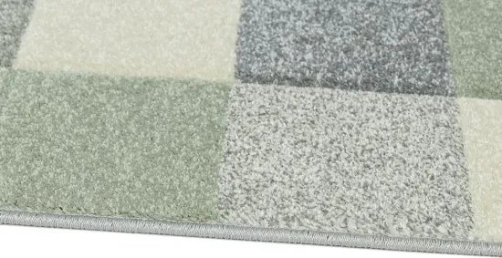 Oriental Weavers, AKCIA: 80x140 cm Kusový koberec Portland 1923/RT46, zelená, chodba / predsieň