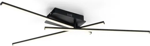 Brilagi - LED stropné svietidlo STRIPES LED/30W/230V čierna