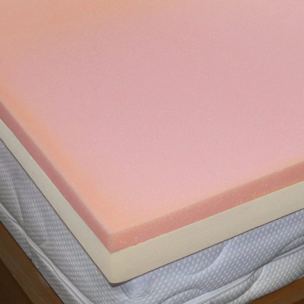 DREAMPUR Vrchný matrac z latexovej peny DREAMPUR® grey dots 8,5 cm - 180x200 cm